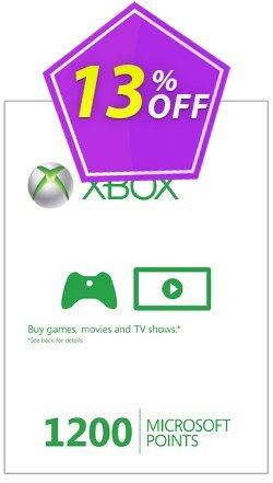 Xbox Live 1200 Microsoft Points (Xbox 360) Deal