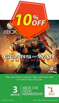 3 + 1 Month Xbox Live Gold Membership - GOW branded - Xbox One/360  Coupon discount 3 + 1 Month Xbox Live Gold Membership - GOW branded (Xbox One/360) Deal - 3 + 1 Month Xbox Live Gold Membership - GOW branded (Xbox One/360) Exclusive Easter Sale offer for iVoicesoft