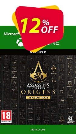 12% OFF Assassins Creed Origins Season Pass Xbox One Discount