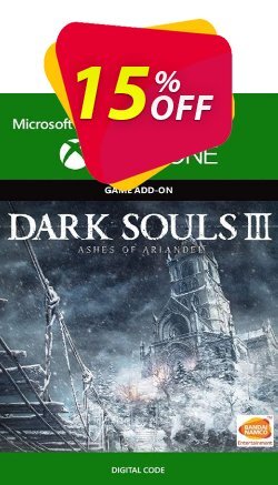 15% OFF Dark Souls III 3 Ashes of Ariandel Expansion Xbox One Discount