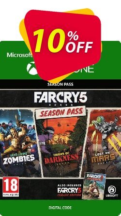 10% OFF Far Cry 5 Season Pass Xbox One Coupon code