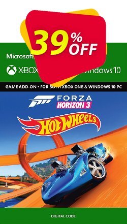 39% OFF Forza Horizon 3 Hot Wheels DLC Xbox One / PC Coupon code