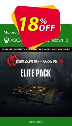 Gears of War 4: Elite Content Pack Xbox One / PC Coupon, discount Gears of War 4: Elite Content Pack Xbox One / PC Deal. Promotion: Gears of War 4: Elite Content Pack Xbox One / PC Exclusive Easter Sale offer for iVoicesoft