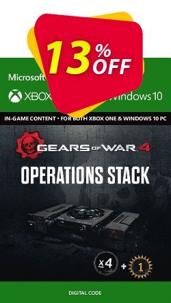 Gears of War 4 : Operations Stack Content Pack Xbox One / PC Coupon discount Gears of War 4 : Operations Stack Content Pack Xbox One / PC Deal - Gears of War 4 : Operations Stack Content Pack Xbox One / PC Exclusive Easter Sale offer 