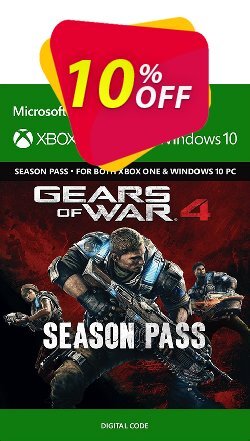 10% OFF Gears of War 4 Season Pass Xbox One Discount