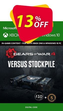 13% OFF Gears of War 4 Versus Booster Stockpile Content Pack Xbox One / PC Discount