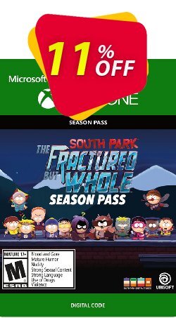 11% OFF South Park: The Fractured but Whole Season Pass Xbox One Coupon code