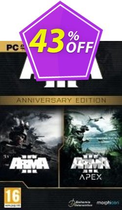 43% OFF Arma 3: Anniversary Edition PC Discount