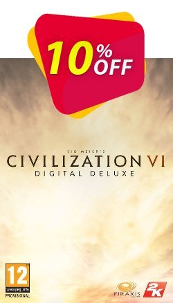 Sid Meier’s Civilization VI 6 Digital Deluxe PC - Global  Coupon discount Sid Meier’s Civilization VI 6 Digital Deluxe PC (Global) Deal - Sid Meier’s Civilization VI 6 Digital Deluxe PC (Global) Exclusive offer 