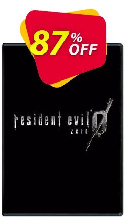 87% OFF Resident Evil 0 HD PC Discount