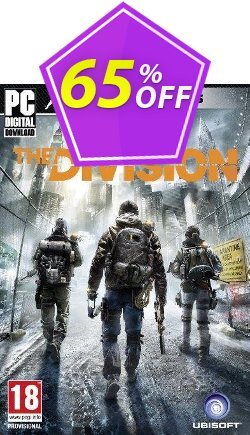 Tom Clancy's The Division PC Coupon discount Tom Clancy's The Division PC Deal - Tom Clancy's The Division PC Exclusive offer 