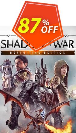 Middle-earth Shadow of War Definitive Edition PC Coupon discount Middle-earth Shadow of War Definitive Edition PC Deal - Middle-earth Shadow of War Definitive Edition PC Exclusive offer 