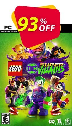 93% OFF Lego DC Super-Villains PC Discount