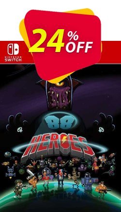 24% OFF 88 Heroes Switch - EU  Discount