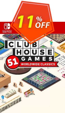 11% OFF Clubhouse Games: 51 Worldwide Classics Switch - EU  Discount