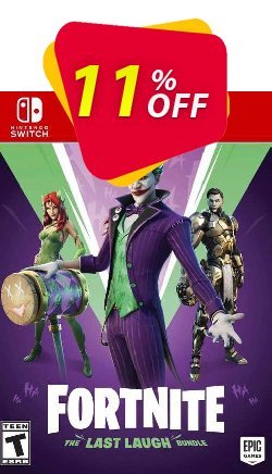 11% OFF Fortnite: The Last Laugh Bundle Switch - EU  Discount