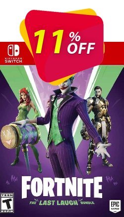 11% OFF Fortnite: The Last Laugh Bundle Switch - US  Coupon code