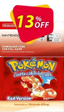 Pokemon Red Edition (Spain) 3DS Deal 2024 CDkeys