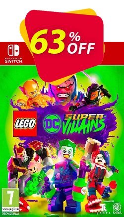 LEGO DC Super-Villains Switch - EU  Coupon discount LEGO DC Super-Villains Switch (EU) Deal 2024 CDkeys - LEGO DC Super-Villains Switch (EU) Exclusive Sale offer 