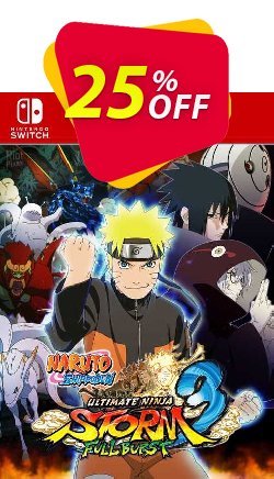 Naruto Ultimate Ninja Storm 3 Switch (EU) Deal 2024 CDkeys