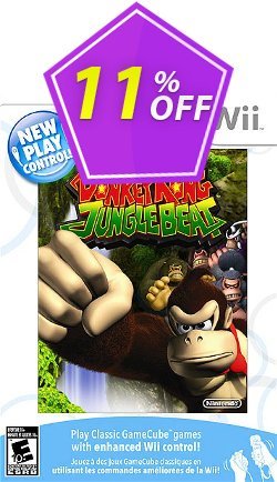 11% OFF Donkey Kong Jungle Beat Wii U - Game Code Discount