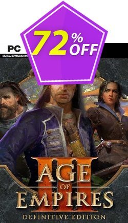 Age of Empires III: Definitive Edition PC Coupon discount Age of Empires III: Definitive Edition PC Deal 2024 CDkeys - Age of Empires III: Definitive Edition PC Exclusive Sale offer 