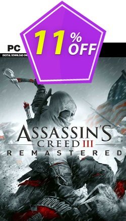 Assassin&#039;s Creed III Remastered PC Coupon discount Assassin&#039;s Creed III Remastered PC Deal 2024 CDkeys - Assassin&#039;s Creed III Remastered PC Exclusive Sale offer 