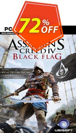 Assassin&#039;s Creed IV Black Flag - Deluxe Edition PC (EU) Deal 2024 CDkeys