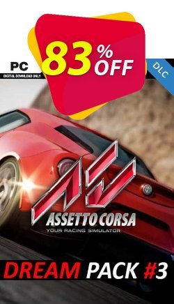 Assetto Corsa - Dream Pack 3 PC - DLC Coupon discount Assetto Corsa - Dream Pack 3 PC - DLC Deal 2024 CDkeys - Assetto Corsa - Dream Pack 3 PC - DLC Exclusive Sale offer 