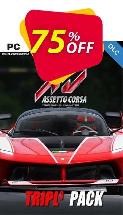 Assetto Corsa -Tripl3 Pack PC - DLC Coupon discount Assetto Corsa -Tripl3 Pack PC - DLC Deal 2024 CDkeys - Assetto Corsa -Tripl3 Pack PC - DLC Exclusive Sale offer 