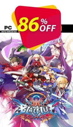 BlazBlue Centralfiction PC Coupon discount BlazBlue Centralfiction PC Deal 2024 CDkeys - BlazBlue Centralfiction PC Exclusive Sale offer 