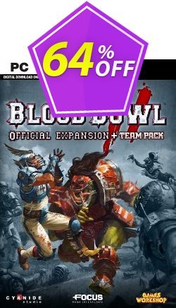 Blood Bowl 2 - Official Expansion + Team Pack PC Coupon discount Blood Bowl 2 - Official Expansion + Team Pack PC Deal 2024 CDkeys - Blood Bowl 2 - Official Expansion + Team Pack PC Exclusive Sale offer 