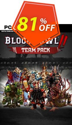 Blood Bowl 2 - Team Pack PC Coupon discount Blood Bowl 2 - Team Pack PC Deal 2024 CDkeys - Blood Bowl 2 - Team Pack PC Exclusive Sale offer 