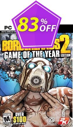 Borderlands 2 Game of the Year PC - WW  Coupon discount Borderlands 2 Game of the Year PC (WW) Deal 2024 CDkeys - Borderlands 2 Game of the Year PC (WW) Exclusive Sale offer 