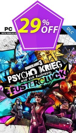Borderlands 3: Psycho Krieg and the Fantastic Fustercluck PC - DLC (EPIC Games EU) Deal 2024 CDkeys