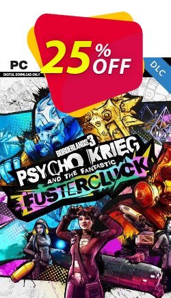 Borderlands 3: Psycho Krieg and the Fantastic Fustercluck PC - DLC (Steam) Deal 2024 CDkeys