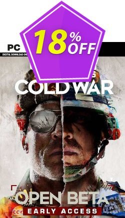 Call of Duty: Black Ops Cold War Beta Access PC Coupon discount Call of Duty: Black Ops Cold War Beta Access PC Deal 2021 CDkeys - Call of Duty: Black Ops Cold War Beta Access PC Exclusive Sale offer for iVoicesoft