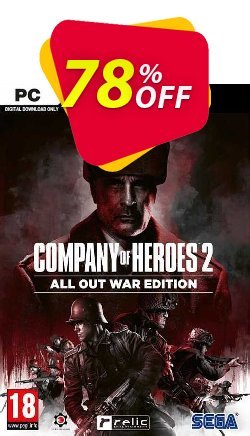 Company of Heroes 2: All Out War Edition PC Coupon discount Company of Heroes 2: All Out War Edition PC Deal 2024 CDkeys - Company of Heroes 2: All Out War Edition PC Exclusive Sale offer 