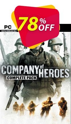 Company of Heroes Complete Pack PC - EU  Coupon discount Company of Heroes Complete Pack PC (EU) Deal 2024 CDkeys - Company of Heroes Complete Pack PC (EU) Exclusive Sale offer 