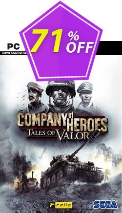 Company of Heroes -Tales of Valor PC - EU  Coupon discount Company of Heroes -Tales of Valor PC (EU) Deal 2024 CDkeys - Company of Heroes -Tales of Valor PC (EU) Exclusive Sale offer 