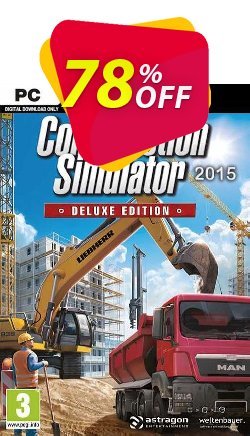 Construction Simulator 2015 Deluxe Edition PC Coupon discount Construction Simulator 2015 Deluxe Edition PC Deal 2024 CDkeys - Construction Simulator 2015 Deluxe Edition PC Exclusive Sale offer 