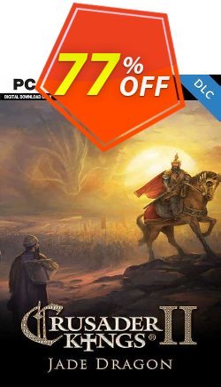 Crusader Kings II -  Jade Dragon PC - DLC Coupon discount Crusader Kings II -  Jade Dragon PC - DLC Deal 2024 CDkeys - Crusader Kings II -  Jade Dragon PC - DLC Exclusive Sale offer 