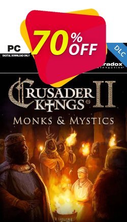 Crusader Kings II: Monks and Mystics PC - DLC Coupon discount Crusader Kings II: Monks and Mystics PC - DLC Deal 2022 CDkeys - Crusader Kings II: Monks and Mystics PC - DLC Exclusive Sale offer for iVoicesoft