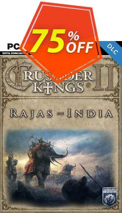 Crusader Kings II - Rajas of India PC - DLC Coupon discount Crusader Kings II - Rajas of India PC - DLC Deal 2024 CDkeys - Crusader Kings II - Rajas of India PC - DLC Exclusive Sale offer 