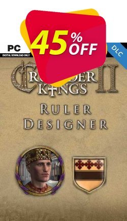 Crusader Kings II - Ruler Designer PC - DLC Coupon discount Crusader Kings II - Ruler Designer PC - DLC Deal 2022 CDkeys - Crusader Kings II - Ruler Designer PC - DLC Exclusive Sale offer for iVoicesoft