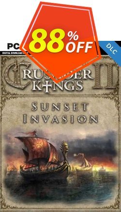 Crusader Kings II: Sunset Invasion PC - DLC Coupon discount Crusader Kings II: Sunset Invasion PC - DLC Deal 2022 CDkeys - Crusader Kings II: Sunset Invasion PC - DLC Exclusive Sale offer for iVoicesoft