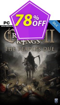 Crusader Kings II: The Reaper&#039;s Due PC - DLC Coupon discount Crusader Kings II: The Reaper&#039;s Due PC - DLC Deal 2022 CDkeys - Crusader Kings II: The Reaper&#039;s Due PC - DLC Exclusive Sale offer for iVoicesoft