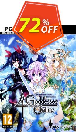 72% OFF Cyberdimension Neptunia: 4 Goddesses Online PC Coupon code