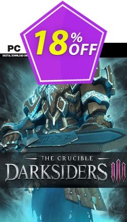 Darksiders III 3 The Crucible PC Coupon discount Darksiders III 3 The Crucible PC Deal 2024 CDkeys - Darksiders III 3 The Crucible PC Exclusive Sale offer 