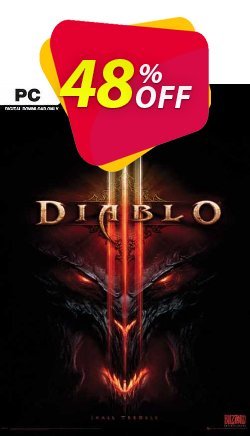 Diablo III PC - EU  Coupon discount Diablo III PC (EU) Deal 2024 CDkeys - Diablo III PC (EU) Exclusive Sale offer 